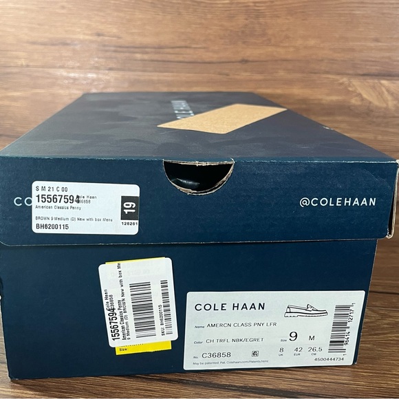Cole Haan American Classic Leather Penny Loafers‎ NEW Men’s Slip-On Shoes